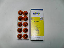 Лампа NARVA 17918CP 12VPY21W BAU15s AMBER (вир-во Narva)