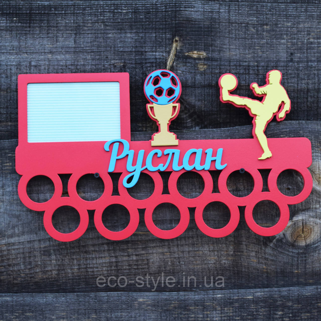 Медальниця футболісту, тримач для медалей футбол, Холдер футбол, фото 1