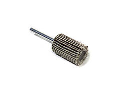 Пелюсткова шліфувальна насадка 25х15мм, хвостовик 3мм. Зерно 120