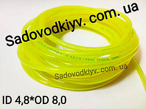 Паливний шланг 4,8*8,0 Gomma Prinz (Made in Italy)