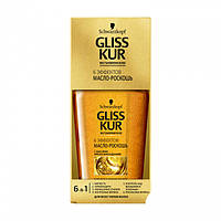 Масло-роскошь для волос Gliss Kur 6 эффектов, с маслом ореха макадамии, для всех типов волос, 75 мл