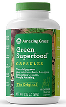 Зелена СуперЇжа Green SuperFood (грін суперфуд) 650 мг 150 капс Amazing Grass USA