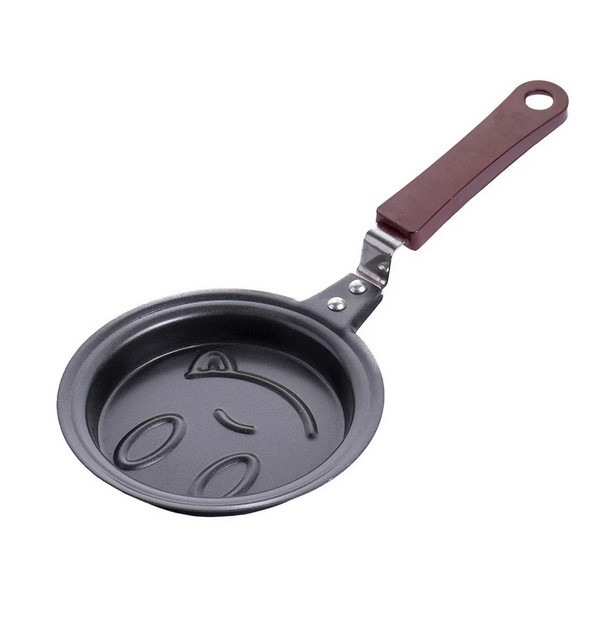 Форма для приготування оладок, млинців, омлету, яєчні у вигляді смайлика