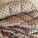 Ковдра Євро розмір 200*220 см тканини холлофайбер "ODA" Стьобана ковдра, фото 3