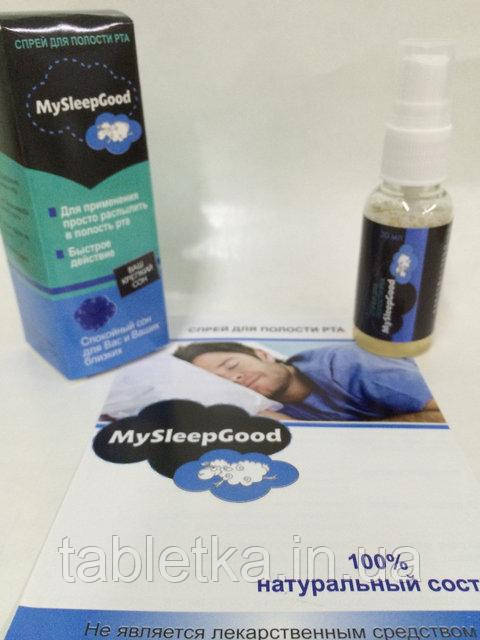 My Good Sleep - спрей від хропіння для порожнини рота (Травень Сліп Гуд) Київ