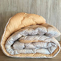 Ковдра двоспальне тканини холлофайбер Арда розмір 175*215 см.  Стьобана ковдру теплоео