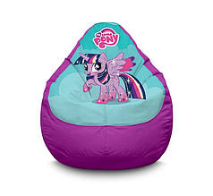 Крісло мішок "My Little Pony. Twilight Sparkle. Lilac" Оксфорд