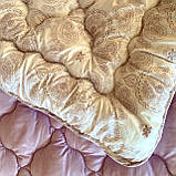 Ковдра двоспальне тканини холлофайбер Арда розмір 175*215 см.  Стьобана ковдру теплоео, фото 3