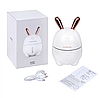 Зволожувач повітря і нічник 2в1 Humidifiers Rabbit кролик зайчик, фото 2