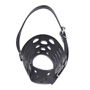 Намордник KARELINE з натуральної шкіри для малих та середніх порід собак розмір L