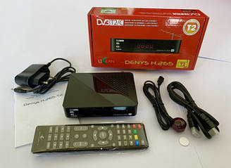 UClan Denys H.265 T2/C ресивер TV тюнер Т2 приймач