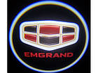 Логотип підсвітка дверей Емгранд Lazer door logo light Emgrand RED, фото 2