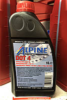 ALPINE Brake Fluid DOT 4 1л