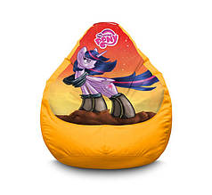 Крісло мішок "My Little Pony. Twilight Sparkle orange" Оксфорд