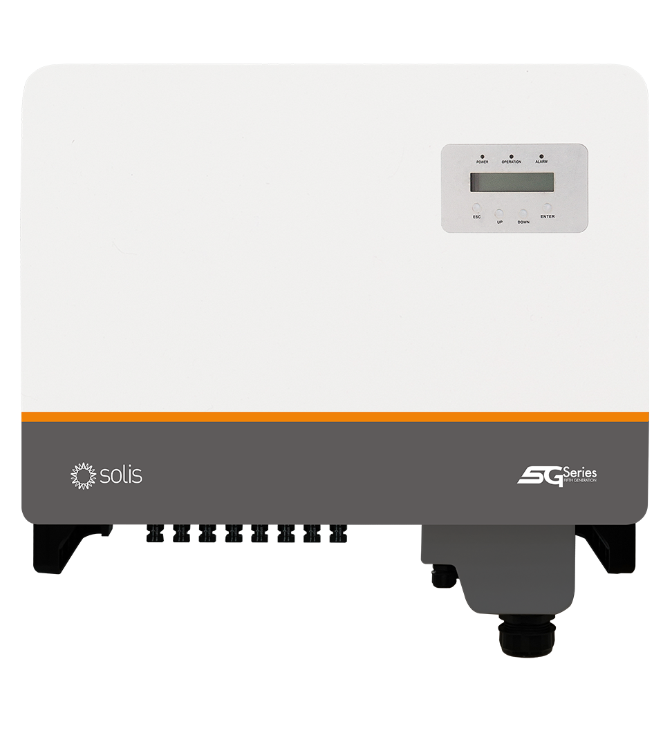 Мережевий інвертор Solis-30K-5G-DC (30 кВт, 3 MPPT)