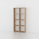 Стелаж 2х4, книжкова полиця на 8 комірок для дому та офісу, фото 2