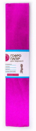 Папір гофрований 1 Вересня металізована пурпурова 20% 50 г (50 х 200 см) 703006