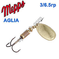 Блешня Mepps Aglia zota-gold 3/6,5g