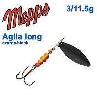 Aglia long czarna-black 3/11,5g