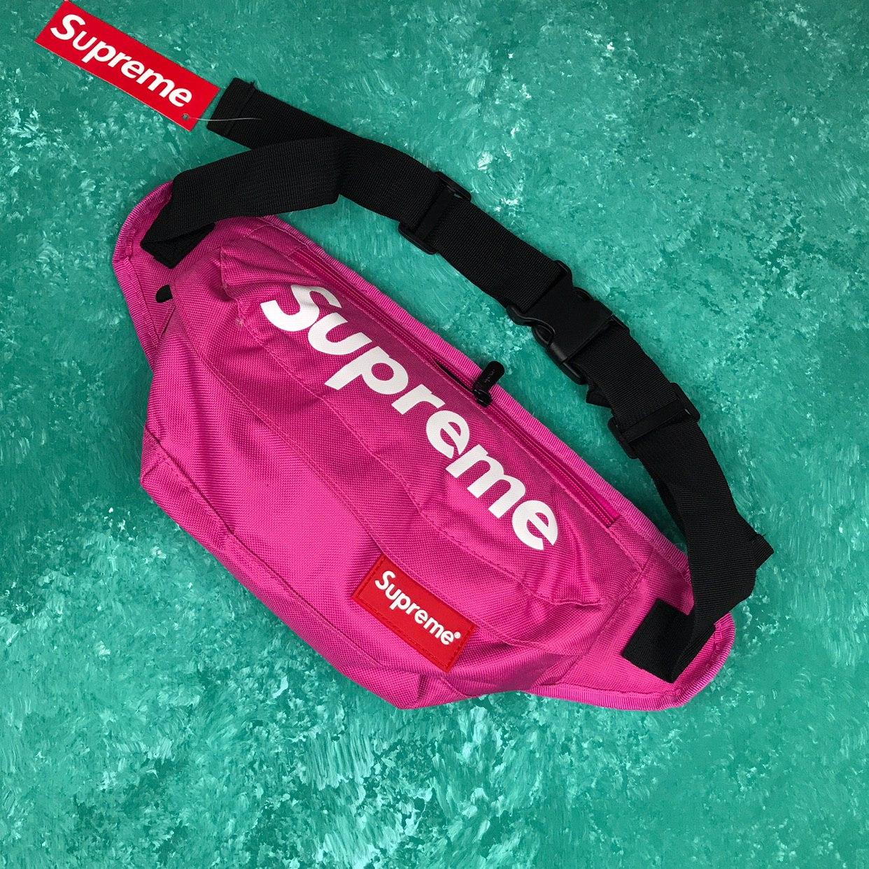 Сумка на пояс Бананка Барыжка Supreme Супрім Pink Рожева