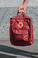 Рюкзак міський Fjallraven Kanken Classic 16 л Бордовий