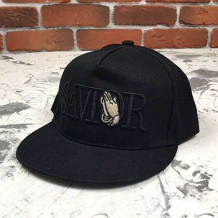 Снэпбек Snapback Кепка Бейсболка Снепбек Cayler Sons Savior Чорний, фото 1