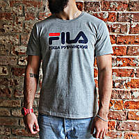 Футболка Fila Гоша Рубчинський Сірий розмір XL
