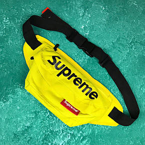 Сумка на пояс Бананка Барыжка Supreme Супрім Yellow Жовта, фото 1
