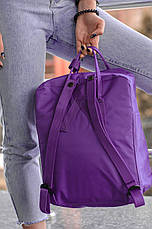 Рюкзак міський Fjallraven Kanken Classic 16 л Темно-фіолетовий, фото 4