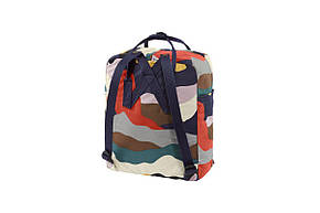 Рюкзак міський Fjallraven Kanken Classic Art 16 л Summer Landscape Камуфляж Різнобарвний темний, фото 4