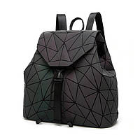 Модный рюкзак женский городской. Яркий рюкзак хамелеон Bao Bao Issey Miyake. Рюкзак для девочки