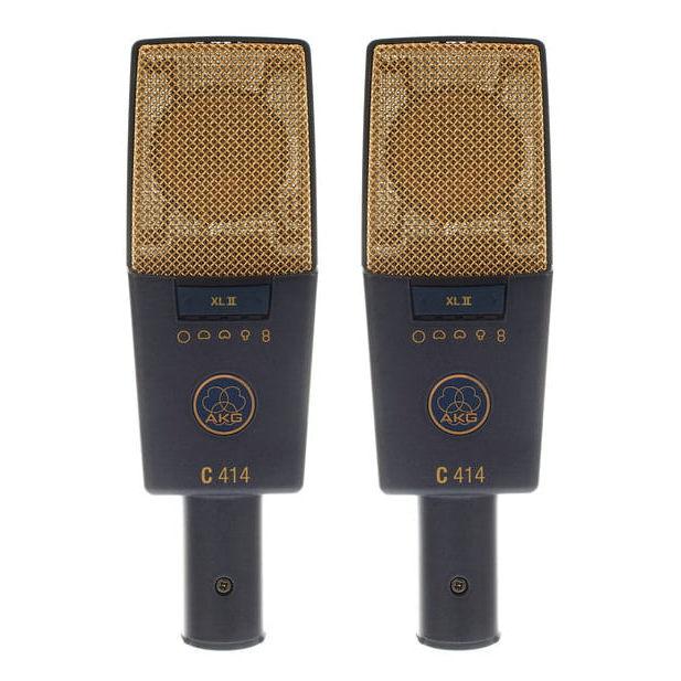 Пара студійних конденсаторних мікрофонів AKG C414 XLII MATCHED PAIR (Stereoset)