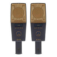 Пара студийных конденсаторных микрофонов AKG C414 XLII MATCHED PAIR (Stereoset)