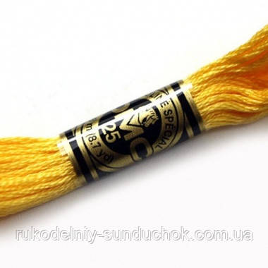 Муліне DMC 743 (ДМС) франція (оригінал)