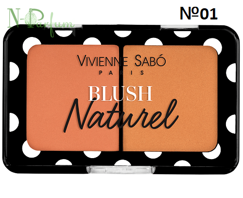 Купить Румяна двойные Vivienne Sabo Blush Naturel 01 6 гр., цена 229.24 ...