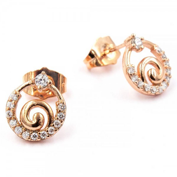 Серьги пусеты в бижутерии