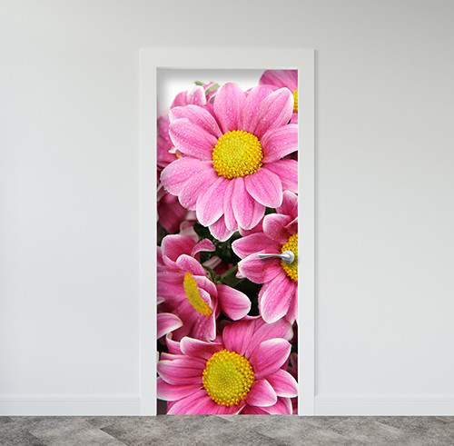 Інтер'єрна наклейка на двері (вінілова плівка самоклеюча ламінована ПВХ) 200 х 65 см