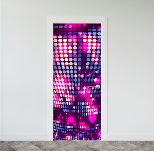 Вінілова наклейка на двері (самоклеюча ламінована плівка) 200 х 65 см