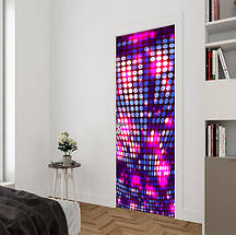 Вінілова наклейка на двері (самоклеюча ламінована плівка) 200 х 65 см, фото 2