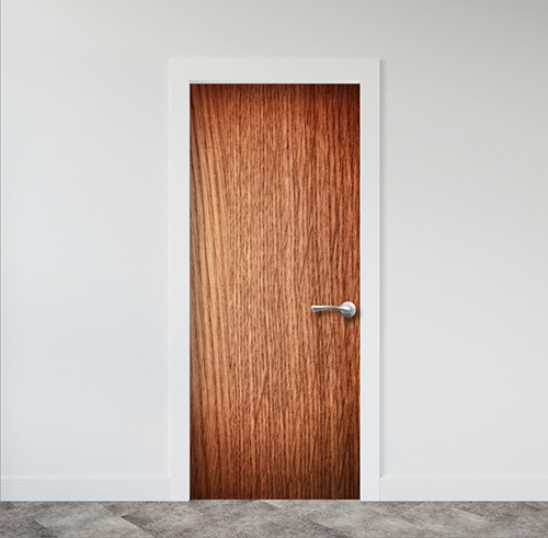 Інтер'єрна наклейка на двері (вінілова плівка самоклеюча ламінована ПВХ) 196 х 65 см