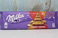 Шоколад Milka Peanut Caramel 276г