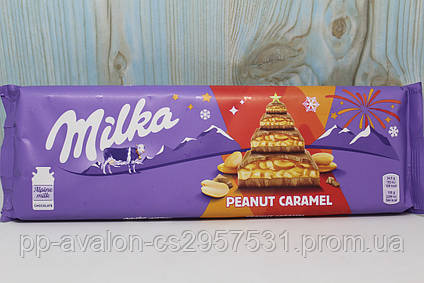Шоколад Milka Peanut Caramel 276гр