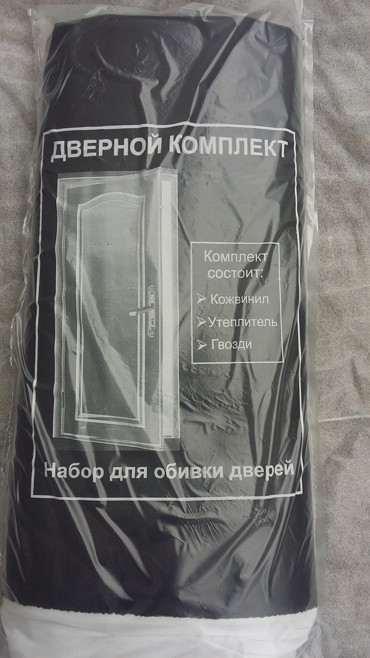 Комплект для оббивки дверей (гладкий) оббивка дверний коричневий колір