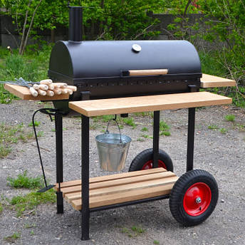 Мангал гриль Троян Люкс з шампурами