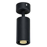 Світильник направляючий спот під лампу MR16 "LOZAN" чорний, фото 2