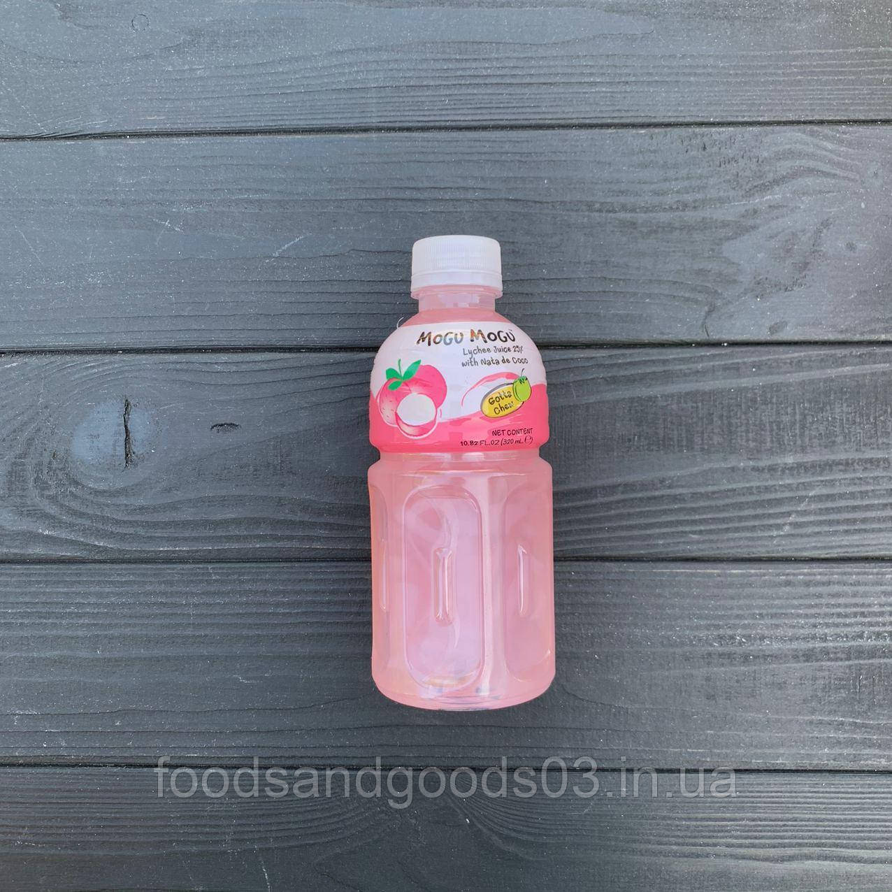 Напій Могу / Mogu Mogu Lychee nata de coco 320ml 🥝
