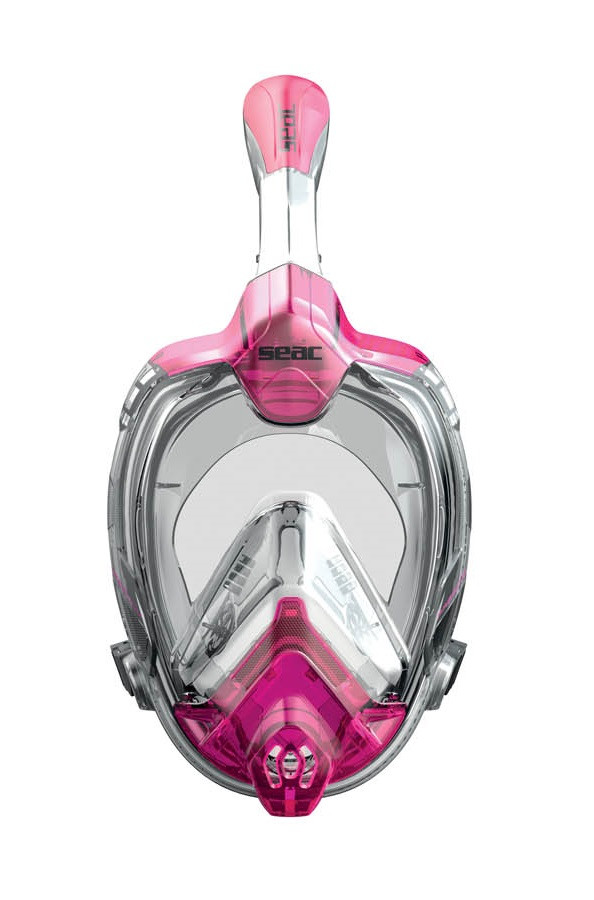 Полнолицевая маска SEAC LIBERA (Прозрачно-розовый) - фото 2 - id-p1266074930