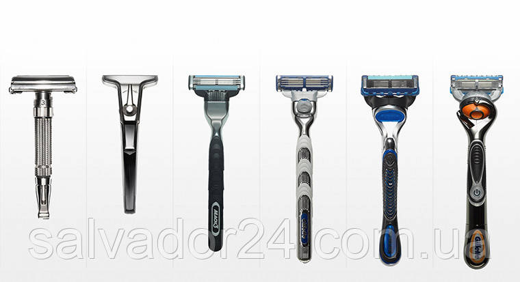 Виды современных бритв. Статьи компании «SALVADOR»