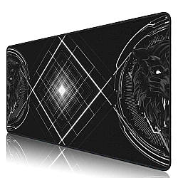 Геймерський килимок, ігрова поверхня Primo Geometric Lion 40х90см