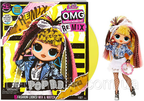 L.O.L Surprise O.M.G. Remix Pop B.B. Fashion Doll 567257 1266091845